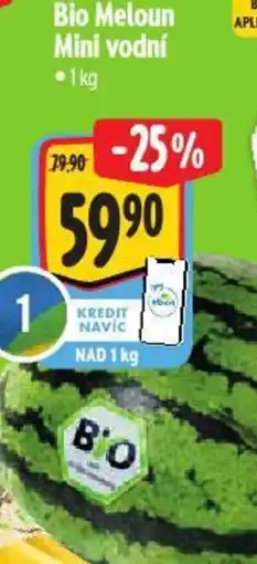 Albert Bio Meloun Mini vodní nabídka