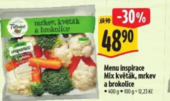 Albert Menu inspirace Mix květák, mrkev a brokolice nabídka