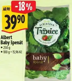 Albert Albert Baby špenát nabídka