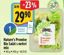 Albert Nature's Promise Bio Salát s mrkví mix nabídka