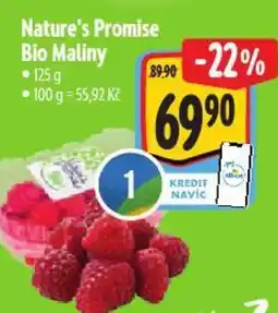 Albert Nature's Promise Bio Maliny nabídka
