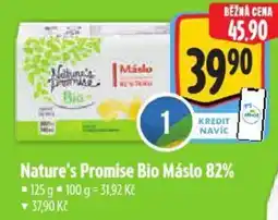 Albert Nature's Promise Bio Máslo 82% nabídka