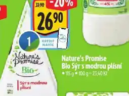 Albert Nature's Promise Bio Sýr s modrou plísní nabídka