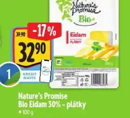 Albert Nature's Promise Bio Eidam 30%-plátky nabídka