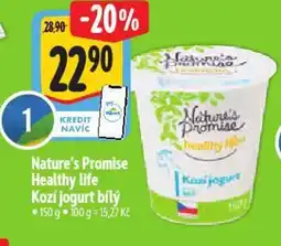 Albert Nature's Promise Healthy life Kozí jogurt bílý nabídka