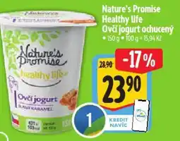 Albert Nature's Promise Healthy life Ovčí jogurt ochucený nabídka