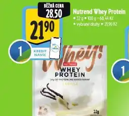 Albert Nutrend Whey Protein nabídka