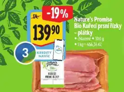 Albert Nature's Promise Bio Kuřecí prsní řízky - plátky nabídka