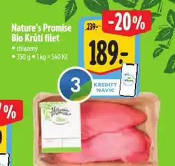 Albert Nature's Promise Bio Krůtí filet nabídka