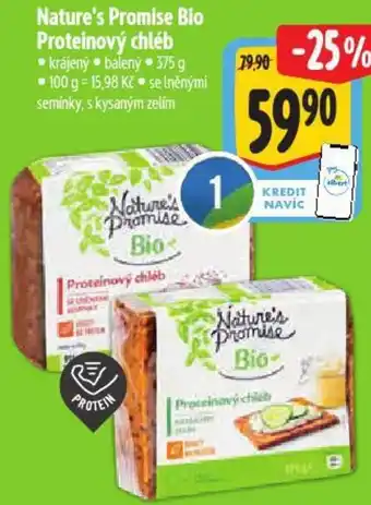 Albert Nature's Promise Bio Proteinový chléb nabídka
