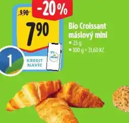 Albert Bio Croissant máslový mini nabídka