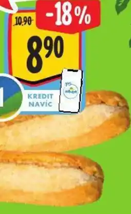 Albert Bio Bageta světlá nabídka