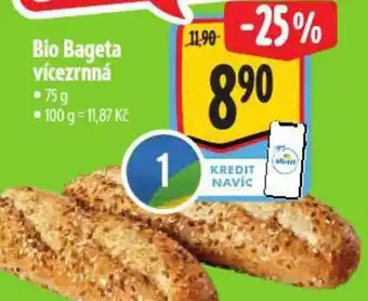Albert Bio Bageta vícezrnná nabídka