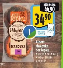 Albert Albert Makovka bez lepku nabídka