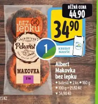 Albert Albert Makovka bez lepku nabídka