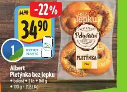 Albert Albert Pletýnka bez lepku nabídka