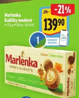 Albert Marlenka Kuličky medové nabídka