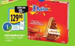 Albert Daim Mandlový dort nabídka