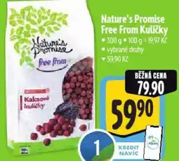 Albert Nature's Promise Free From Kuličky nabídka