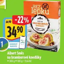 Albert Albert Směs na bramborové knedlíky nabídka
