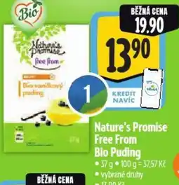 Albert Nature's Promise Free From Bio Puding nabídka