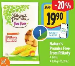 Albert Nature's Promise Free From Piškoty nabídka