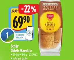 Albert Schär Chléb Maestro nabídka