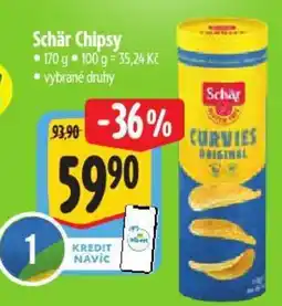 Albert Schär Chipsy nabídka