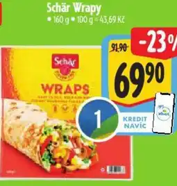 Albert Schär Wrapy nabídka