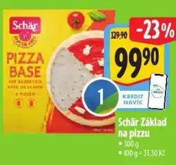 Albert Schär Základ na pizzu nabídka
