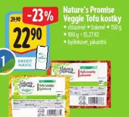 Albert Nature's Promise Veggie Tofu kostky nabídka