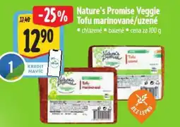 Albert Nature's Promise Veggie Tofu marinované/uzené nabídka