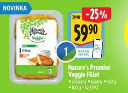 Albert Nature's Promise Veggie Fillet nabídka