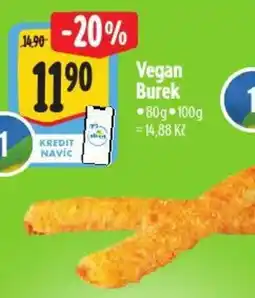 Albert Vegan Burek nabídka