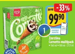 Albert Zmrzlina Cornetto multipack nabídka
