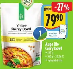 Albert Auga Bio Curry bowl nabídka