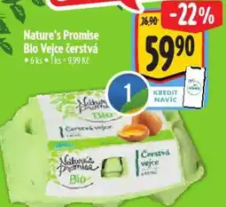 Albert Nature's Promise Bio Vejce čerstvá nabídka