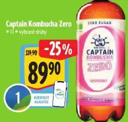 Albert Captain Kombucha Zero nabídka