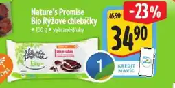 Albert Nature's Promise Bio Rýžové chlebíčky nabídka