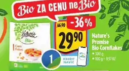 Albert Nature's Promise Bio Cornflakes nabídka