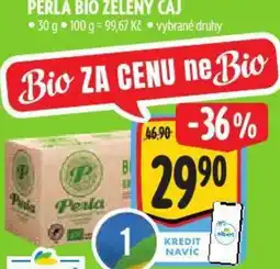 Albert Perla bio zelený čaj nabídka
