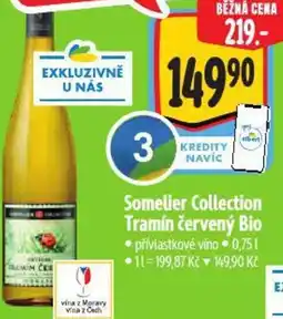 Albert Somelier Collection Tramín červený Bio nabídka