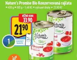 Albert Nature's Promise Bio Konzervovaná rajčata nabídka