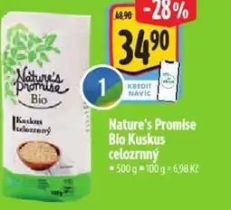 Albert Nature's Promise Bio Kuskus celozrnný nabídka