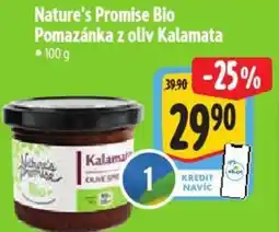 Albert Nature's Promise Bio Pomazánka z oliv Kalamata nabídka
