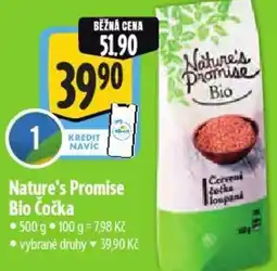 Albert Nature's Promise Bio Čočka nabídka