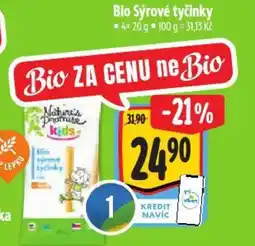 Albert Bio Sýrové tyčinky nabídka