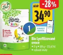 Albert Bio Lyofilizované ovoce nabídka