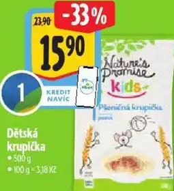 Albert Dětská krupička nabídka