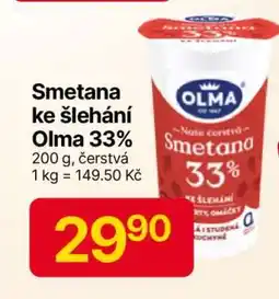 Hruška Smetana ke šlehání Olma 33% nabídka